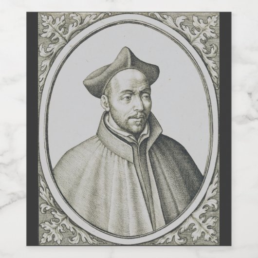 Saint Ignatius van Loyola Wijn Etiket (Enkel label)