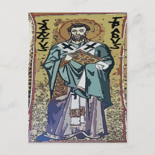 Saint Ipad Briefkaart (Voorkant)