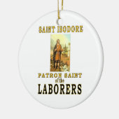 SAINT ISODORE KERAMISCH ORNAMENT (Links)