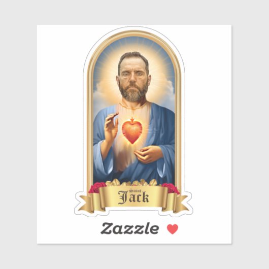Saint Jack Smith Gebedskaars Sticker (Vel)