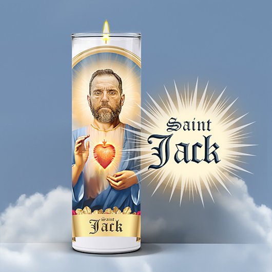 Saint Jack Smith Gebedskaars Sticker