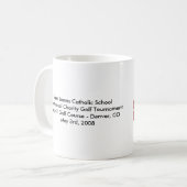 Saint James 2008 Golf Tournament Coffee Mok (Voorkant links)