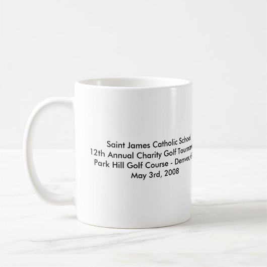 Saint James 2008 Golf Tournament Coffee Mok (Links)