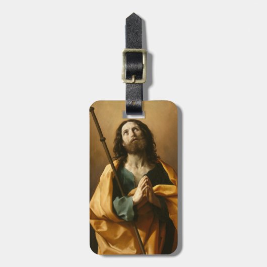 "Saint James" aangepast bagagelabel (Voorkant verticaal)