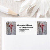 Saint James Cross Adresetiketten Etiket (Insitu)