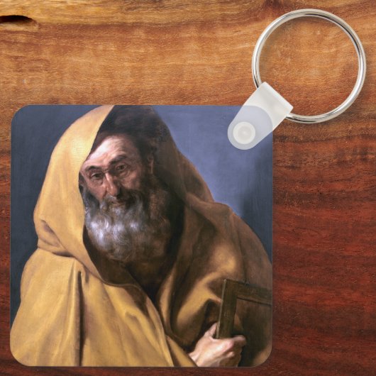 Saint James de Grote door Rubens Sleutelhanger (Achterkant)