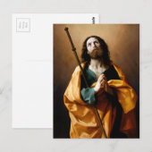 Saint James de Grote van Guido Reni (c 1638) Briefkaart (Voorkant / Achterkant)