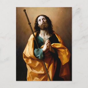 Saint James de Grote van Guido Reni (c 1638) Briefkaart
