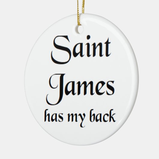 saint james keramisch ornament (Links)