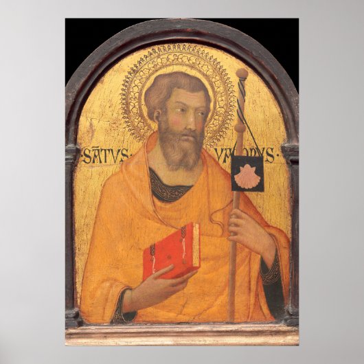 Saint James Major - Simone Martini Fine Art Poster (Voorkant)