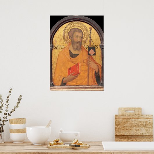 Saint James Major - Simone Martini Fine Art Poster (Keuken)