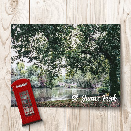 Saint James Park in Londen Briefkaart