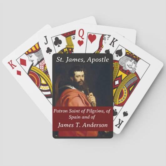 Saint James Pokerkaarten (Achterkant)