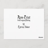 Saint James the Greater-ACEO Briefkaart (Achterkant)