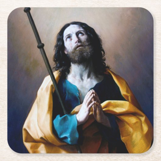 Saint James the Greater, Guido Reni Kartonnen Onderzetters (Voorkant)