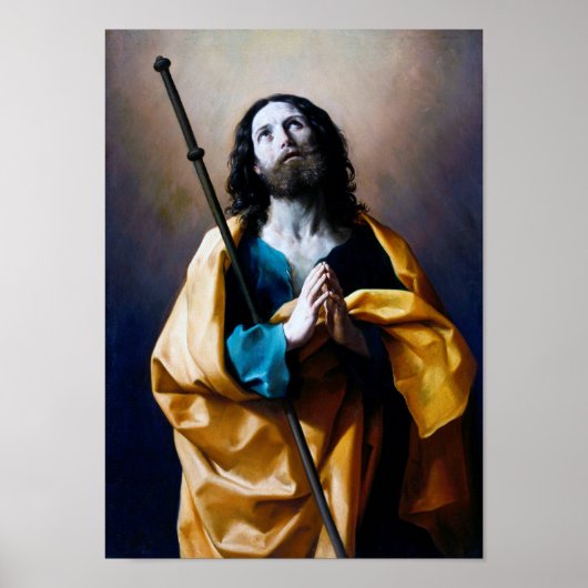 Saint James the Greater, Guido Reni Poster (Voorkant)