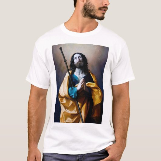 Saint James the Greater, Guido Reni T-shirt (Voorkant)