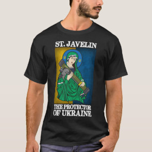 Saint Javelin-beschermer van Oekraïne Klassieke T- T-shirt