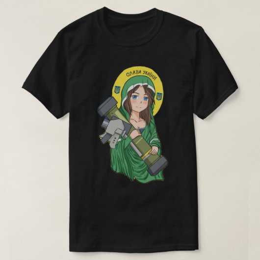 Saint Javelin Oekraïne (2) T-shirt (Design voorkant)