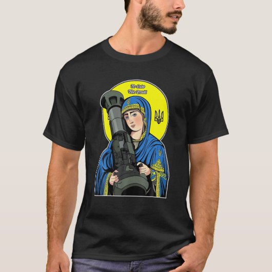 Saint Javelin Saint NLA Ik sta voor Oekraïne T-shirt (Voorkant)