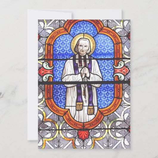 Saint Jean Baptiste Marie Vianney Bedankkaart (Voorkant)