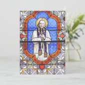 Saint Jean Baptiste Marie Vianney Feestdagenkaart (Staand voorkant)
