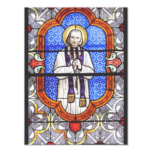 Saint Jean Baptiste Marie Vianney Foto Afdruk (Voorkant)