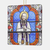 Saint Jean Baptiste Marie Vianney Keramisch Ornament (Links)