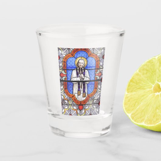 Saint Jean Baptiste Marie Vianney Shot Glas (Voorkant)