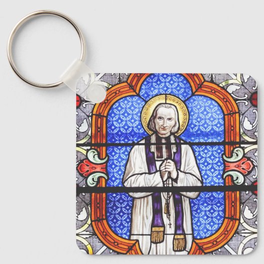 Saint Jean Baptiste Marie Vianney Sleutelhanger (Voorkant)
