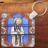 Saint Jean Baptiste Marie Vianney Sleutelhanger (Achterkant)