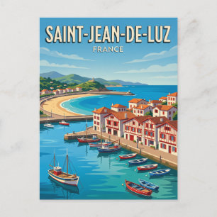 Saint-Jean-de-Luz Frankrijk Briefkaart