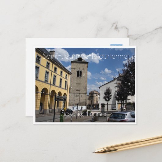 Saint-Jean-de-Maurienne, Savoie, Frankrijk Briefkaart (Voorkant / Achterkant in situ)