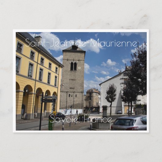 Saint-Jean-de-Maurienne, Savoie, Frankrijk Briefkaart (Voorkant)