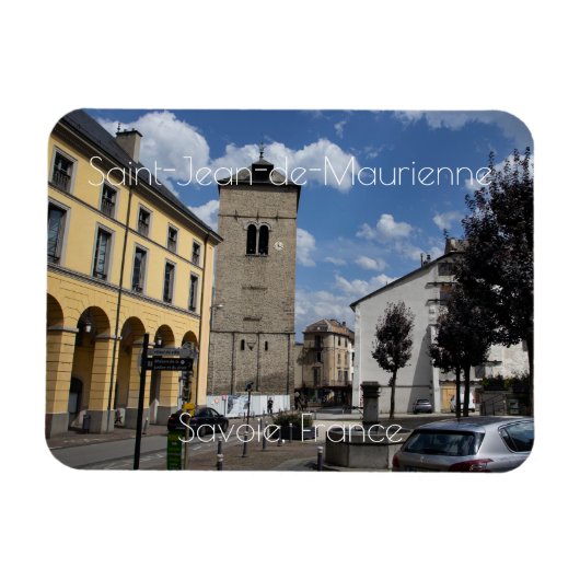 Saint-Jean-de-Maurienne, Savoie, Frankrijk Magneet (Horizontaal)