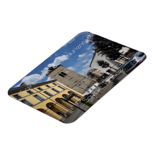 Saint-Jean-de-Maurienne, Savoie, Frankrijk Magneet (Linkerzijde)