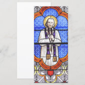 Saint Jean Vianney Premium Zielgids Kunstprint (Voorkant / Achterkant)