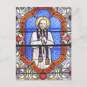 Saint Jean Vianney Premium Zielgids Kunstprint Briefkaart