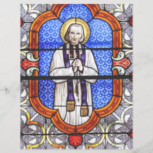 Saint Jean Vianney Premium Zielgids Kunstprint Flyer