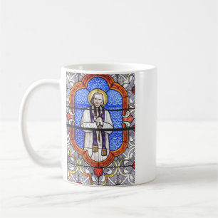 Saint Jean Vianney Premium Zielgids Kunstprint Koffiemok