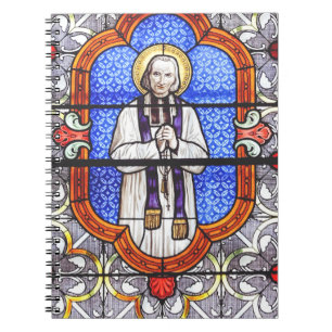 Saint Jean Vianney Premium Zielgids Kunstprint Notitieboek