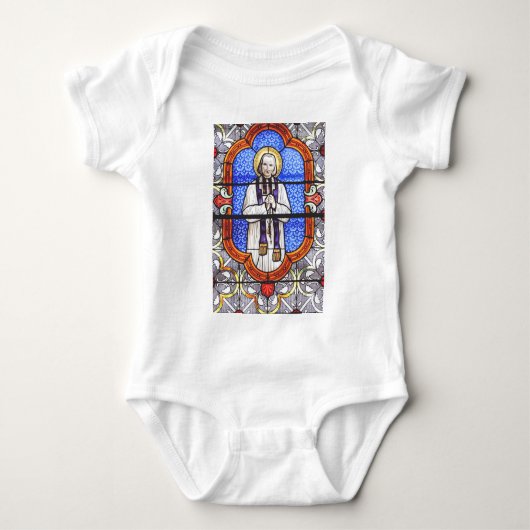 Saint Jean Vianney Premium Zielgids Kunstprint Romper (Voorkant)