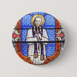 Saint Jean Vianney Premium Zielgids Kunstprint Ronde Button 5,7 Cm