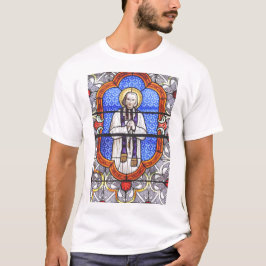 Saint Jean Vianney Premium Zielgids Kunstprint T-shirt