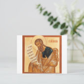 Saint Jeremiah Icon Briefkaart (Staand voorkant)