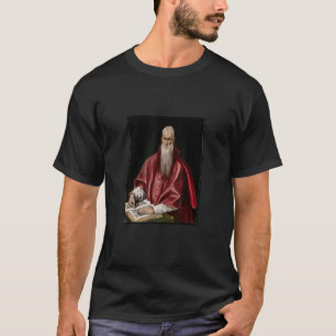 Saint Jerome als Scholar door het schilderen van E T-shirt