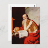 Saint Jerome Briefkaart (Voorkant / Achterkant)