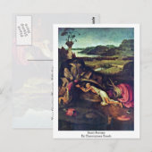 Saint Jerome. Door Hieronymus Bosch Briefkaart (Voorkant / Achterkant)