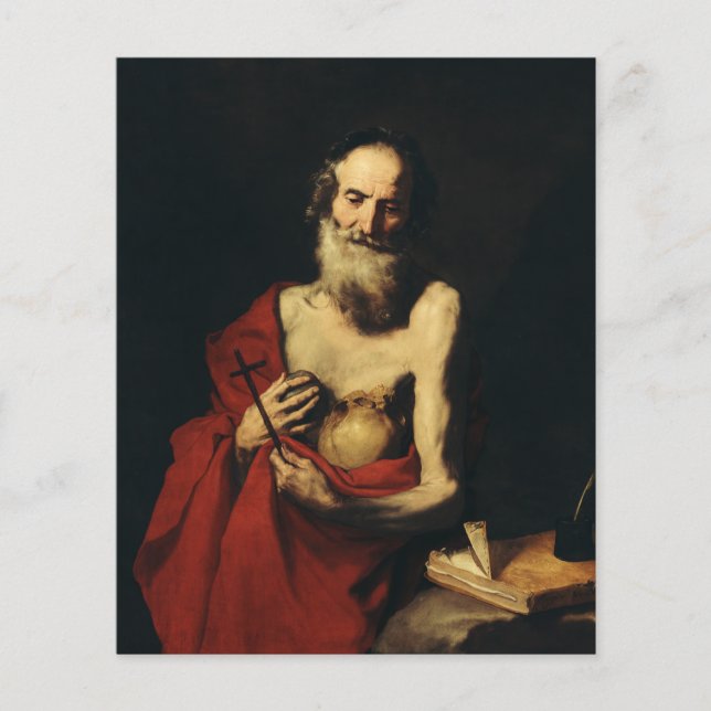Saint Jerome door Jusepe de Ribera (Voorkant)