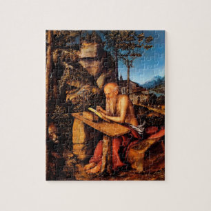 Saint Jerome door Lucas Cranach de Ouder Legpuzzel